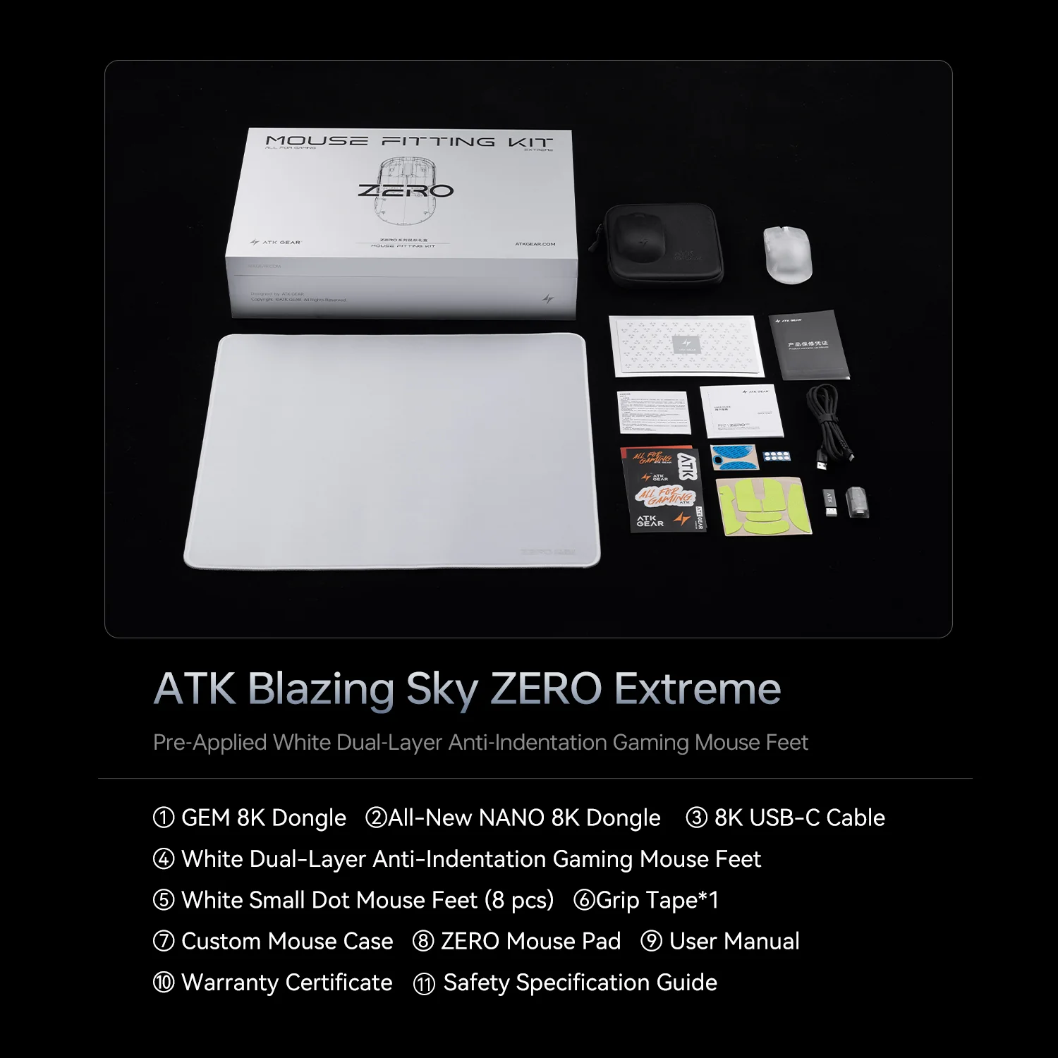 ATK Blazing Sky ZERO Ultralight Wireless Gaming Mouse - Image 6