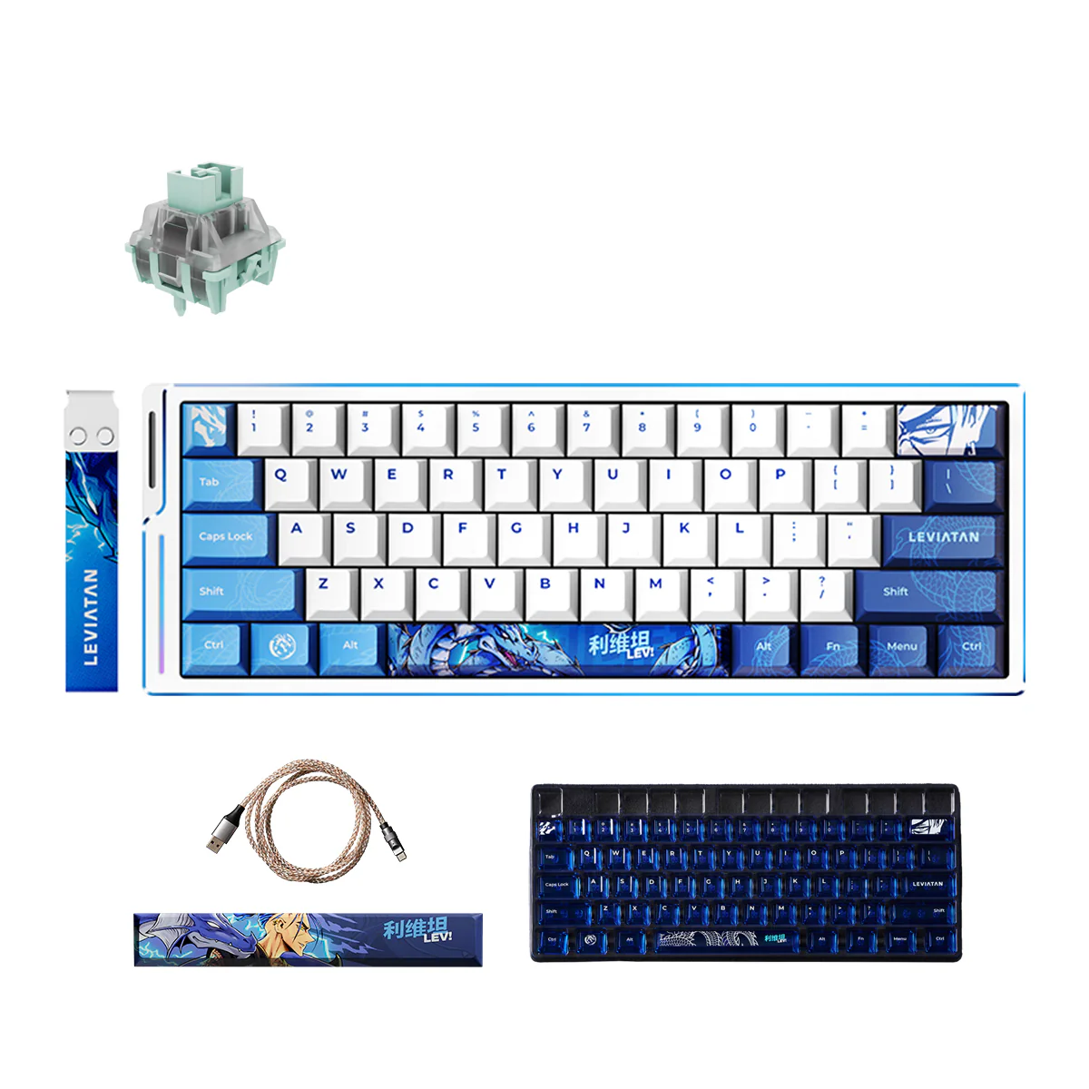 ATK EDGE 60HE ULTIMATE Esports Magnetic Keyboard - LEVIATAN Collaboration - Image 10