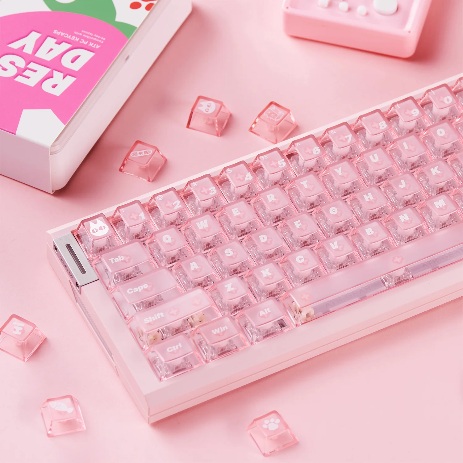 ATK Rest Day Top-Frosted  Keycap Set- 94 Keys - Image 9