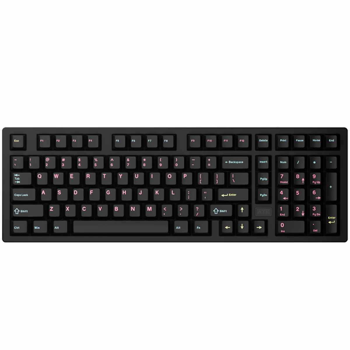 ATK V100 Wireless Semi-Aluminum Mechanical Keyboard - Image 3